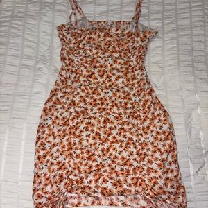garage floral mini dress